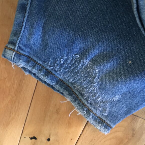 NWOT Judy Blue Distressed High Waist Blue Jeans - Picture 9 of 16